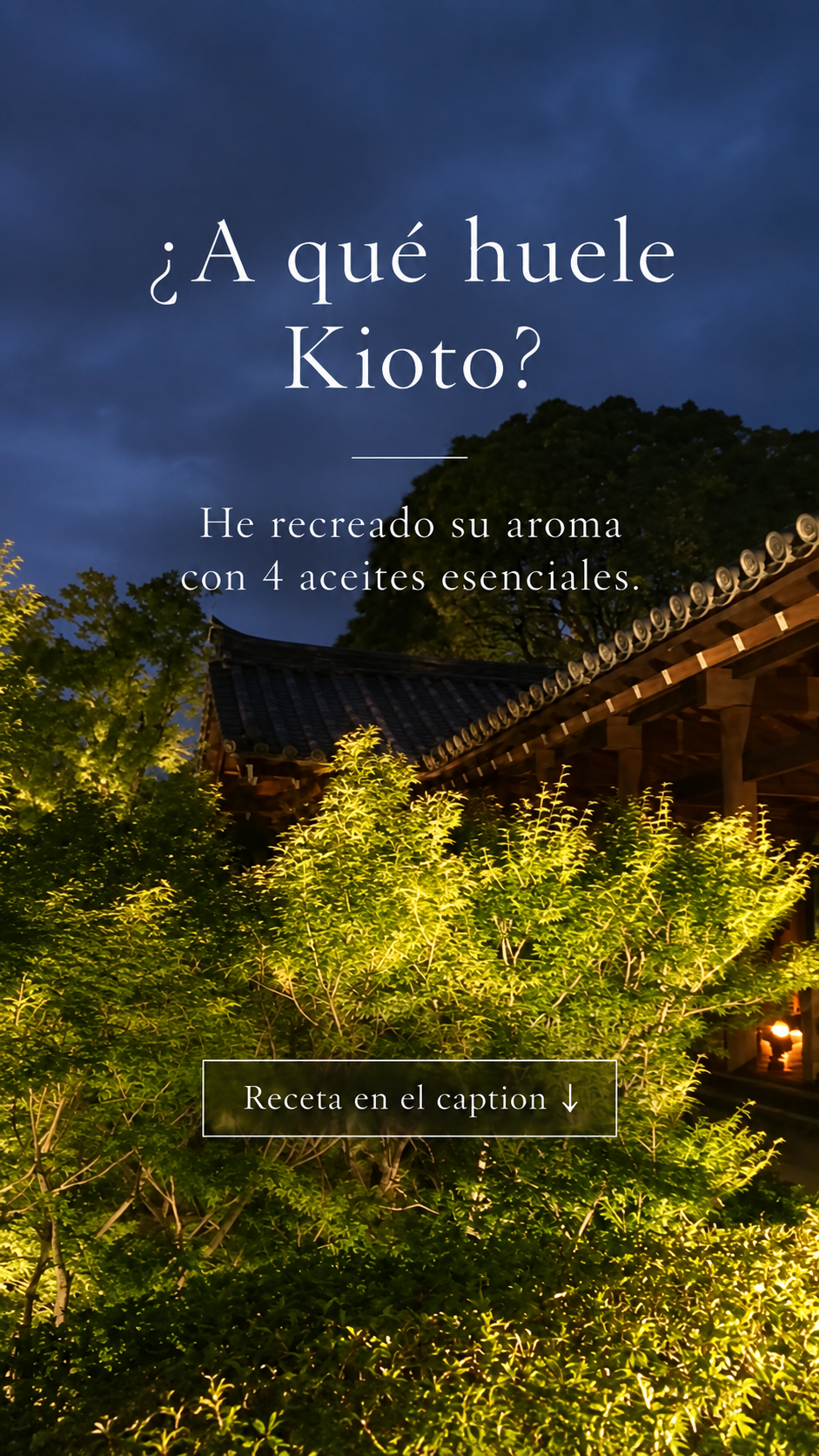 ¿A qué huele Kioto?